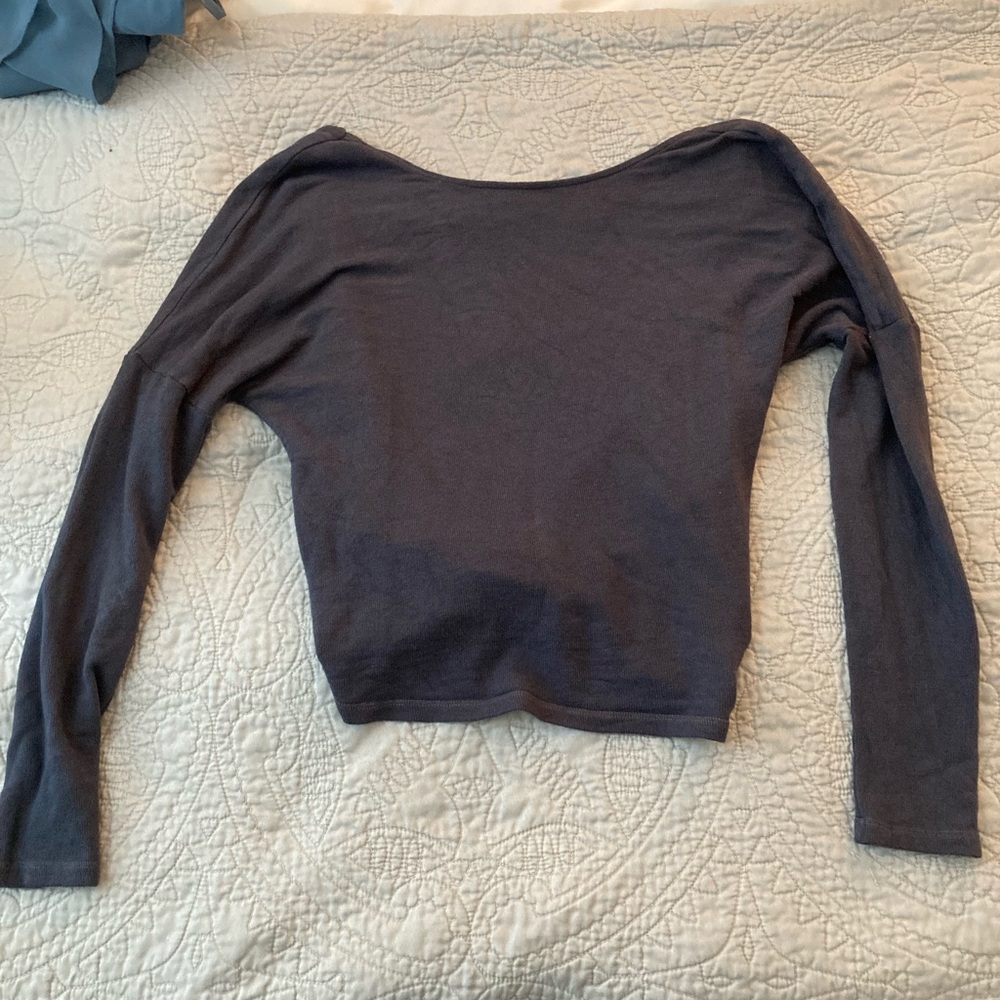 Monrow backless sweater